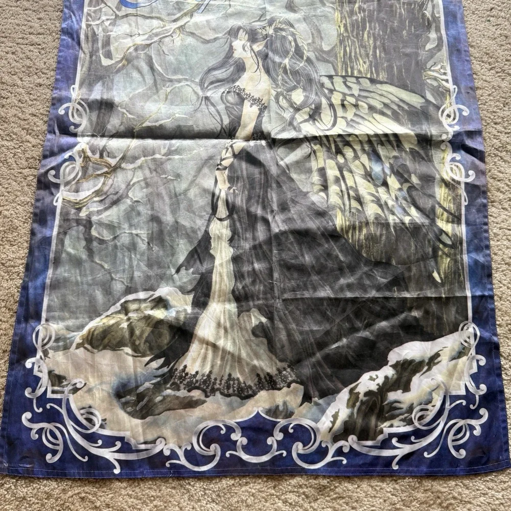 Nene Thomas Hope Fairy Fabric Wall Hanging Banner Hamilton Collection Fantasy